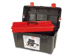 Ящик для инструмента пластмассовый 48x25,8x25,5см (с лотком) TAYG ЦБ-1137890054