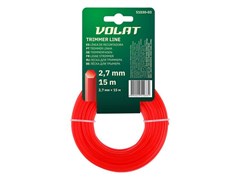 Леска ф 2.7 мм х 15 м шестигр. сеч. ВОЛАТ ЦБ-0166895256