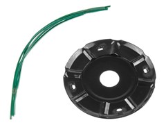 Головка триммерная DGM TH-221 леска ф 2.4 мм ручн., блистер ЦБ-3342943504