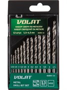 Набор сверл по мет. 13шт 1.5-6.5мм HSS ВОЛАТ ЦБ-0868150800