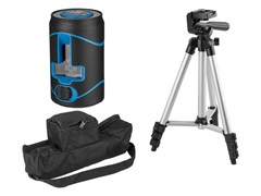 Нивелир лазерный BULL LL 2201 со штативом в кор. 2х120°, до 30 м, +/- 0.3 мм/м, зеленый ЦГ-1413612288