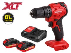 Аккум. ударная дрель-шуруповерт WORTEX BD 2030-1 DLi в чем. ALL1 МЕГА АКЦИЯ БЕСЩЕТ., 18 В, 55 Н*м, 2 ЦЕ-0000281880
