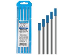 Электрод вольфрамовый синий WL-20, Ф 4,0 мм (набор 5 шт) SOLARIS ЦЕ-6609350632