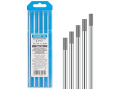 Электрод вольфрамовый серый WC-20, Ф 4,0 мм (набор 5 шт) SOLARIS ЦЕ-3737341667