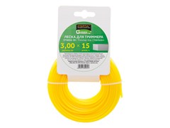 Леска ф 3.0 мм х 15 м квадратн. сеч. STARTUL GARDEN ЦБ-0035714286