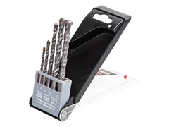 Набор сверл по бетону 5шт 4-10мм GEPARD (GP0200-5) ЦВ-0858609648