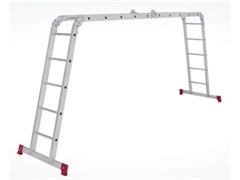 Лестница алюм. многофункц. трансформер 4х5 ступ., 14,6кг NV2320 Новая высота ЦГ-0000120680