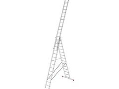 Лестница алюм. 3-х секц. 356/949/376см 3х14 ступ., 21,5кг PRO STARTUL (ST9942-14) ЦД-1026217588