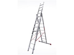Лестница алюм. 3-х секц. 230/502/257 см 3х9 ступ. 16,2 кг  NV3230 Новая Высота ЦГ-0016079142