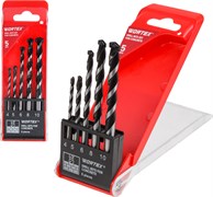 Набор сверл по бетону 5 шт. WORTEX ЦЗ-0126237958