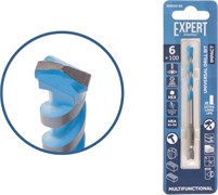 Сверло универсальное  6x100 мм MultiFunctional EXPERT STARTUL ЦЗ-0498868689