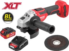 Аккум. углошлифмашина WORTEX CAG 1812-2 E в кор. XLT SET БЕСЩЕТ., 18 В, 125 мм, 3000-8500 об/мин ЦЗ-1690459848