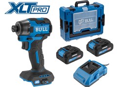 Аккум. ударный гайковерт/винтоверт BULL CID 2218 Xcase, XLTpro, SET, БЕСЩЕТ., 18 В, 220 Н*м, 2х4 А*ч ЦЗ-2173056768