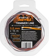 Леска ф 3.0 мм х 15 м витой квадрат сеч. TRIPLE PRO STARTUL METSA ЦЗ-0920888136