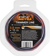 Леска ф 3.0 мм х 15 м витой круг сеч. TRIPLE PRO STARTUL METSA ЦЗ-0000053200