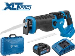 Аккум. сабельная пила BULL CSR 2118 E XLTpro, SET, БЕСЩЕТ., 18 В, дер. 210 мм, 1х4 А*ч, з/у 4 А ЦЗ-5118868885