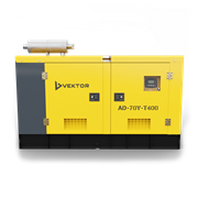 Дизельный генератор Vektor AD-70Y-T400 в шумозащитном кожухе AD-70Y-T400-С в шумозащитной кожухе