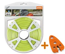 Струна 3,0 мм х 58 м STIHL пятиугольного сечения жёлтый + Шнайдер 0000 930 3344Ш