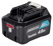 Аккумулятор BL1041B (CXT 12В, 4Ач, индикатор заряда), картон, 1 шт. Makita 197406-2 Li-Ion • 12 В макс. • 4,0 А·ч • BL1041B 197406-2