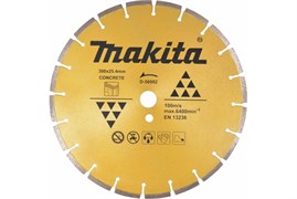 Алмазный диск сегментированный по бетону 300х20/25,4 мм Makita D-56982 D-56982