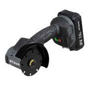 Машина углошлифовальная 76-105 мм, бесщёточный двигатель, STAVR SAG 18BL-76V-1 (1х2.0 Ач, ЗУ, коробка) 9020700111