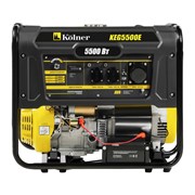 Генератор бензиновый 5.5 кВт, электростартер, медь LCD, 3х230 В, 35л, Kolner KEG 5500Е 8040200266