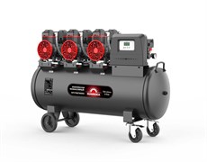 Поршневой безмасляный тихий компрессор SUNREKA GFC750/100DS 20445