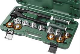 KRAFTOOL Pro Cut, 10 - 28 мм, 1/4 - 7/8″, расширитель-калибратор для труб (23650-H12) 23650-H12