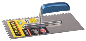 STAYER 130 х 280 мм, зуб 6 х 6 мм, штукатурная гладилка, Professional (0802-06) 0802-06