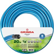 Шланг GRINDA CLASSIK поливочный 1/2 20м 25атм трехслойный арм., шт 8-429001-1/2-20_z02