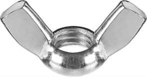 ЗУБР DIN 315, M10, цинк, 2 шт, барашковая гайка (303736-10) 303736-10