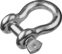 ЗУБР 1 1/4″ (31.2 мм), 1 шт, палец 36 мм, г/п 12 тн, цинк, омегообразная скоба, Профессионал (304525-31) 304525-31