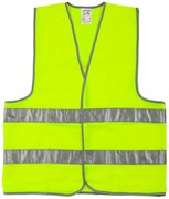 Желтый, сигнальный жилет STAYER р.50-52 (11620-50), шт 11620-50