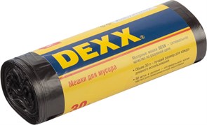 Мешки для мусора DEXX 30л 30ш, шт 39150-30