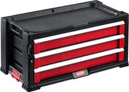 KETER DRAWER-3, 562 х 289 х 262 мм, (22″), ящик с 3 выдвижными полками (38381-3) 38381-3