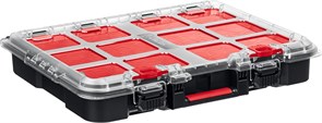 KETER STACKNROLL, 525 х 345 х 147 мм, (21″), пластиковый ящик-органайзер с 10 регулируемыми ячейками (38399) 38399