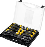 STAYER ProTech, 32 предм., набор отверток с насадками, Professional (25134-H18) 25134-H18_z02