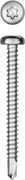 KRAFTOOL DS-P, 50 х 4.8 мм, А2, сверло, полукруглая головка, ТХ25, 150 шт, саморез нержавеющий (300931-48-050) 300931-48-050