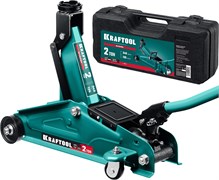 KRAFTOOL STARK, в кейсе 2 т, 135 - 340 мм, для легковых а/м, подкатной домкрат (43453-2-K) 43453-2-K