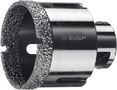 ЗУБР АВК, d 50 мм, (М14, 15 мм кромка), вакуумная алмазная коронка, Профессионал (29865-50) 29865-50