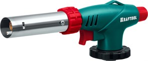 KRAFTOOL KL-700 с пьезоподжигом, увеличенная мощность, газовая горелка на баллон (55516) 55516