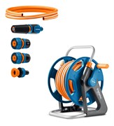 GRINDA HRK-25, шланг 25м x 1/2″, поливочный набор 4 предмета, стальные опоры, катушка со шлангом в комплекте ProLine (428460) 428460