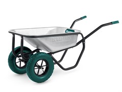 KRAFTOOL MAXDrive-2 110л, 280 кг, двухколесная, с трубным усилителем, кузов 0,9 мм, полиуретановые к, шт 39860