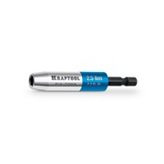 KRAFTOOL FIX-TORQ 2.5 Нм динамометрический адаптер для бит (64035-2.5) 64035-2.5