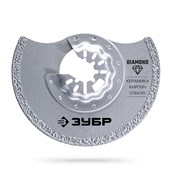 ЗУБР DIAMOND 85x2.2 мм полотно дисковое с алмазным зерном Р40: керамика, мрамор, стекло, кирпич, StarQuick (15584-85) 15584-85