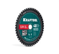 KRAFTOOL Slim wood cut 165 х 20 x 1.6 мм, 48Т, диск пильный по дереву, (36955-165-20-48) 36955-165-20-48