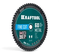 KRAFTOOL Metal Cut 305 х 25.4 мм, 60Т, диск пильный по металлу и стали (36954-305-25.4-60) 36954-305-25.4-60