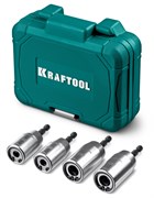 KRAFTOOL STUD DRIVER, 4 шт, М6, М8, М10, М12, набор ударных шпильковертов (26199) 26199
