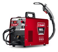 ЗУБР RED FORCE, MIG / MAG, FCAW, MMA, TIG, 160 А, полуавтомат сварочный, с газом / без газа, горелка ПСГ-180 (ПСГ-М5-160) ПСГ-М5-160