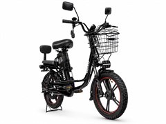 Электровелосипед Eltreco Khan 1 Черный-3132 026022-3132